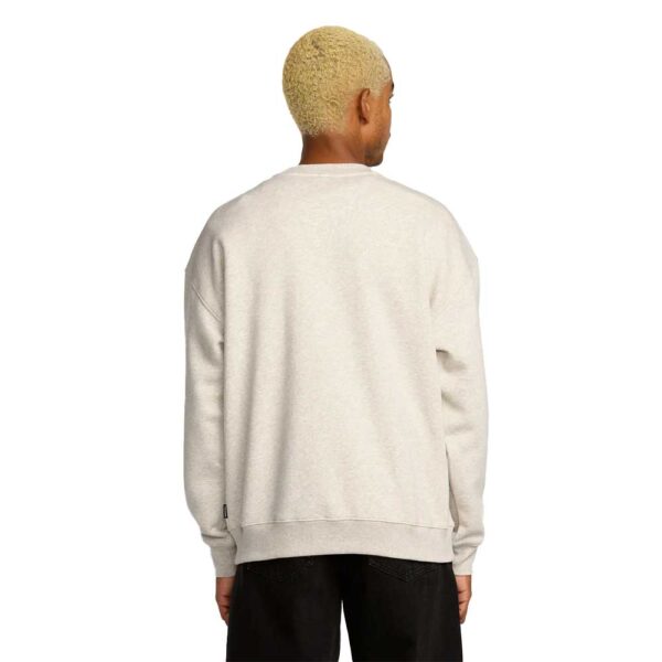 Volcom Callum Rooney crewneck σε χρώμα Dust Heather, με minimal λογότυπο, μαλακό υλικό και relaxed fit για streetwear look