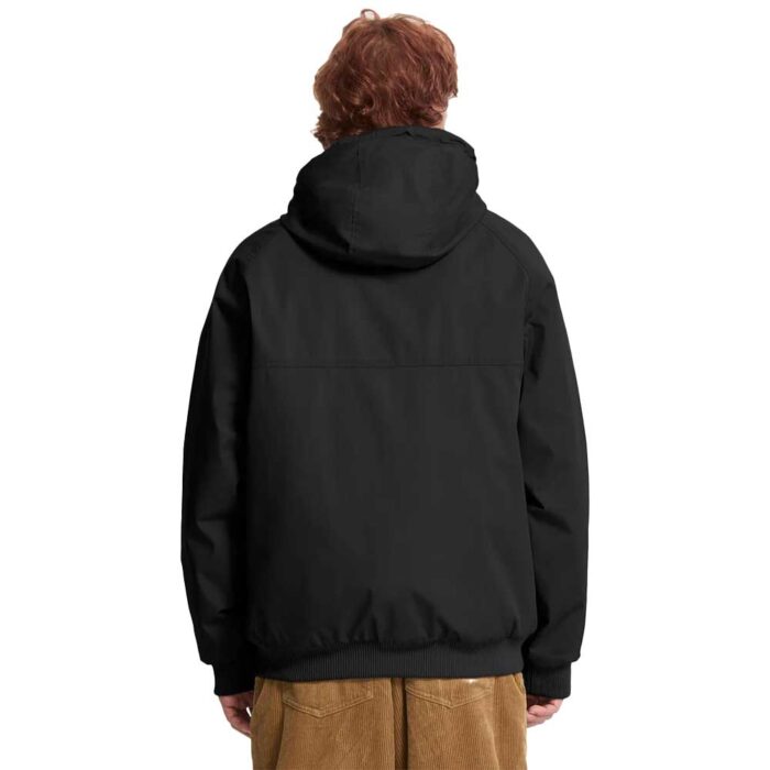 Ανδρικό μπουφάν Volcom Hernan Jacket 10K Black με κουκούλα και φερμουάρ