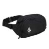 Τσάντα μέσης Volcom Waisted Pack σε μαύρο χρώμα με ρυθμιζόμενο ιμάντα και 4 θήκες