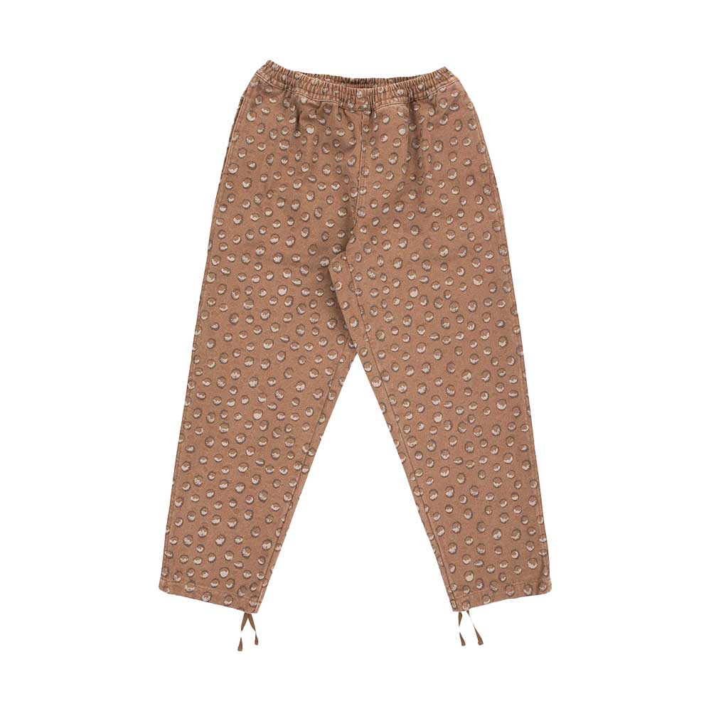 santa cruz unite pant jaguar relaxed fit παντελόνι με ελαστική μέση, τσέπες, ρυθμιζόμενα μπατζάκια και jaguar τύπωμα