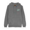 santa cruz wooten cyber hood black μαύρο φούτερ με κουκούλα και cyber graphic σχέδιο