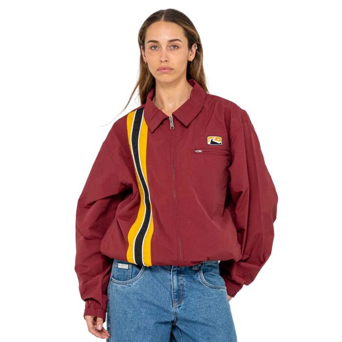 Rusty Concealer Shell Jacket, shell jacket με φερμουάρ, κλασικό γιακά, ελαστικές μανσέτες και regular fit.
