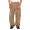 Rusty Flip Daddy Baggy Cord Pant Khaki με baggy εφαρμογή και κέντημα στην πίσω τσέπη.