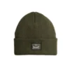 "Levi's Backpatch Beanie σκουφάκι σε green, 100% βαμβακερό, με κλασική πλέξη και λογότυπο Levi's"