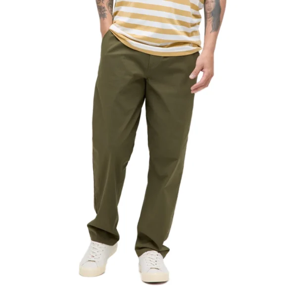 Stance Compound Pant Olive, regular fit, straight leg, με FreshTek™ τεχνολογία, ελαστική μέση και drawcord για άνετη καθημερινή χρήση