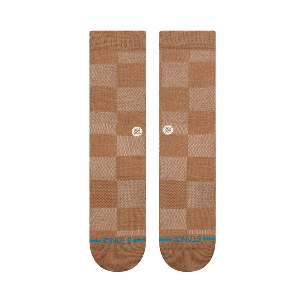 Καφέ Stance Down and Out Crew Socks – άνετες κάλτσες crew με seamless toe και στοχευμένη ενίσχυση, διαθέσιμες στο ns97.gr