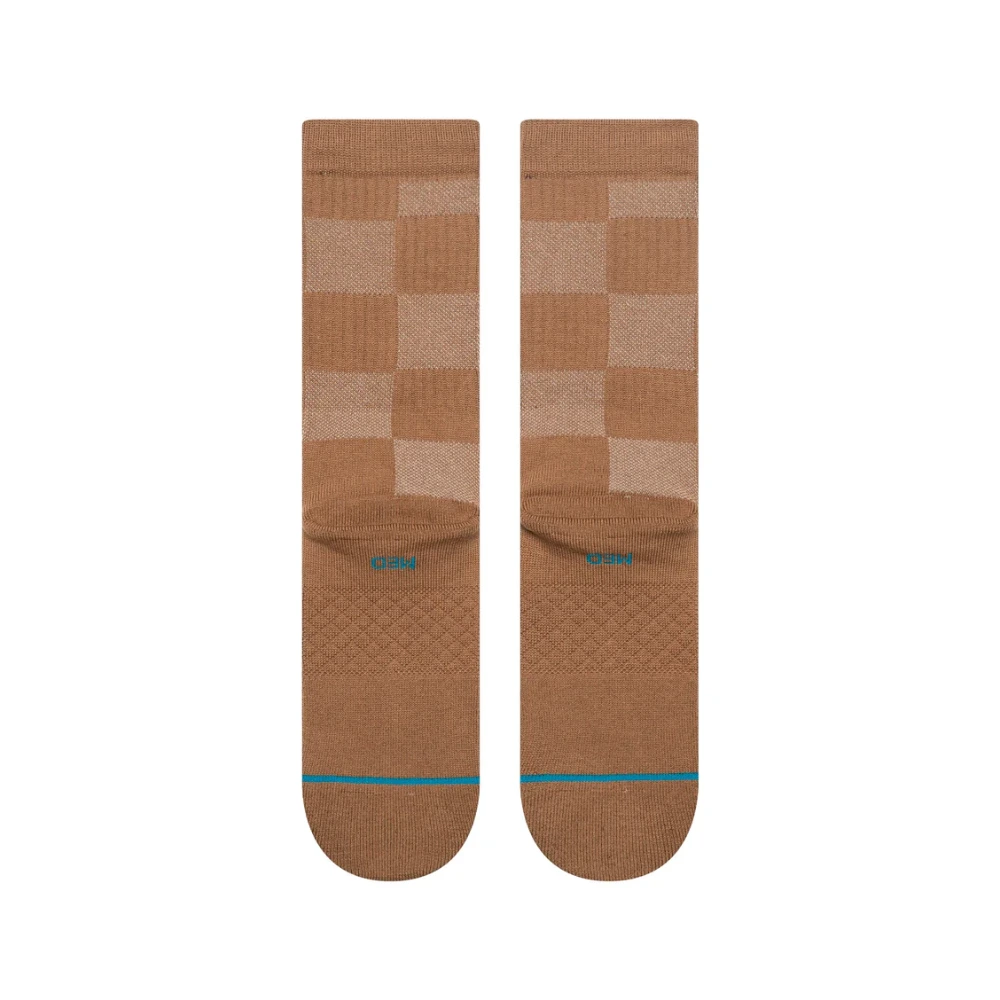 Καφέ Stance Down and Out Crew Socks – άνετες κάλτσες crew με seamless toe και στοχευμένη ενίσχυση, διαθέσιμες στο ns97.gr