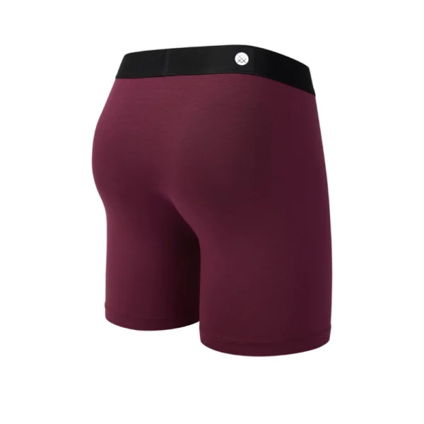 Stance Fig Boxer Brief Wholester σε μπορντό, ButterBlend™ boxer με pouch υποστήριξης