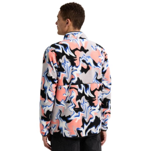 Burton Cinder Fleece Pullover Dazed σε regular fit με ανακυκλωμένο polar fleece και nylon panels – technical αντρικό fleece από NS97.GR