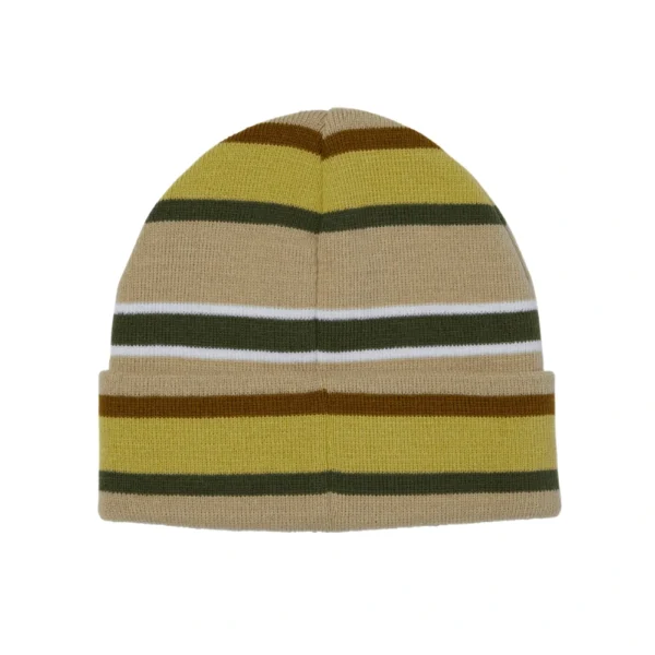 HUF Pierce Beanie Clay – unisex acrylic beanie με fold-over cuff και κεντημένο logo – NS97.GR