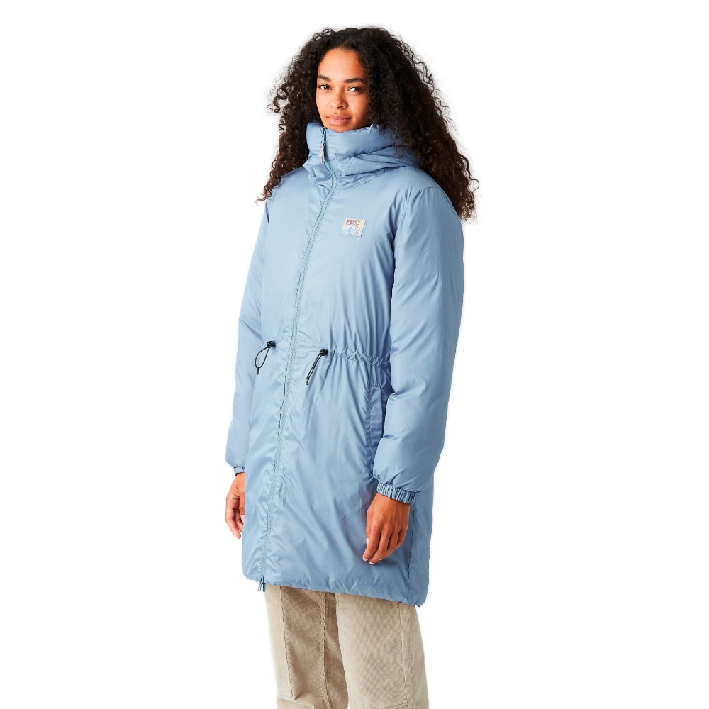 Reversible Picture Inukee Jacket σε μακρύ puffer style, με DryPlay membrane, εργονομική κουκούλα και χοντρή χειμερινή μόνωση
