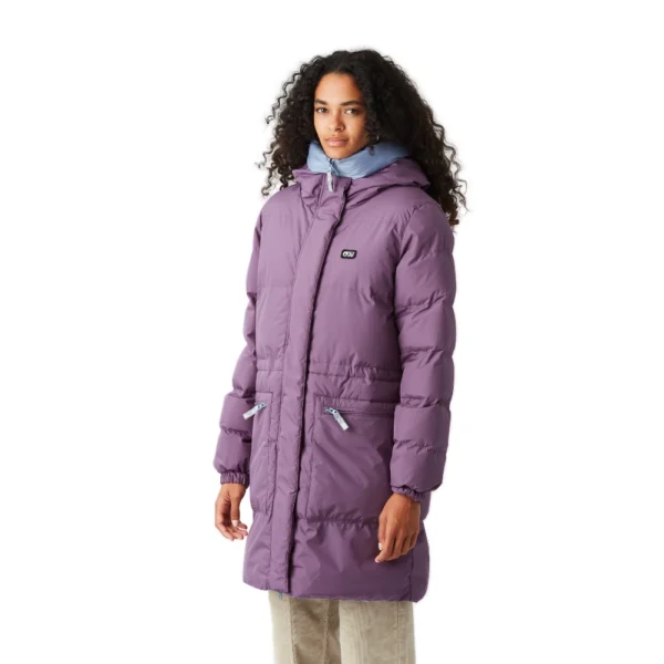 Reversible Picture Inukee Jacket σε μακρύ puffer style, με DryPlay membrane, εργονομική κουκούλα και χοντρή χειμερινή μόνωση