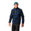 Picture Kimag 1/4 Retro Fusion Print – sherpa fleece 310g, relaxed fit, high collar & 1/4 zip – NS97.GR