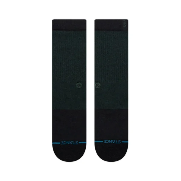 Κάλτσες Stance Nightfall Crew Black με mid cushion, τεχνολογία ButterBlend™ και Infiknit™ για αντοχή και απαλότητα