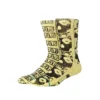 Stance x The Misfits Crew Socks – Melon, κάλτσες μεσαίου μήκους με logo των Misfits, cushioning και arch support