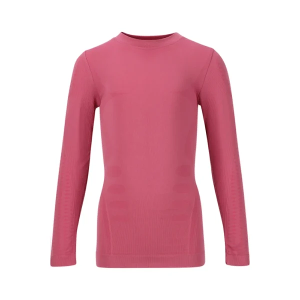 Παιδικό εσώρουχο ZigZag Gualala V2 Red Violet χωρίς ραφές, ελαστικό και άνετο, ιδανικό για αθλητικές δραστηριότητες.