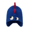 BUFF Fun Dragon παιδικό beanie σε Cobalt Blue με teddy λεπτομέρειες και knitted, stretchy κατασκευή.