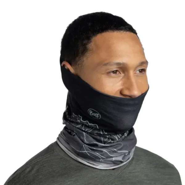 BUFF Original EcoStretch σε Unal Grey, πολυχρηστικό tubular με προστασία UPF 50 και ελαστικό ύφασμα από ανακυκλωμένα υλικά.