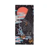 BUFF Original ThermoNet YNJAR by Shogo Ota Black Multicolor, πολυχρηστικό neckwear με υψηλή θερμική μόνωση και ελαστική κατασκευή χωρίς ραφές.