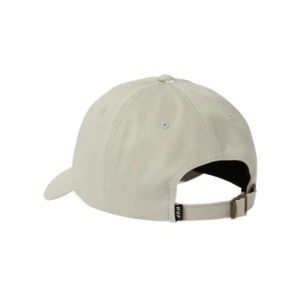 HUF Megablast 6 panel hat Frost Gray από βαμβακερό twill με κεντημένο artwork και κυρτό γείσο.