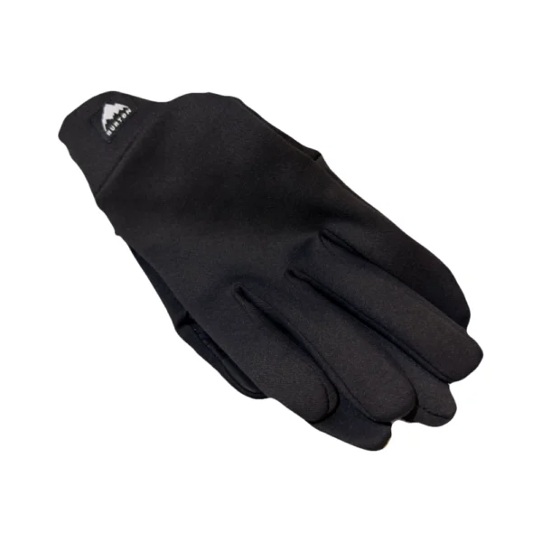 Μαύρα εσωτερικά γάντια Burton Stretch Liner 2.0 με αντιολισθητική παλάμη και δυνατότητα χρήσης οθόνης αφής, διαθέσιμα στην Καστοριά.