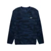 Ανδρικό φούτερ Vissla Swell 2.0 Polar Crew σε σκούρο μπλε χρώμα από polar fleece.