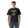 Ανδρικό μαύρο t-shirt Levi's Boxy Graphic Tee σε χαλαρή γραμμή με στάμπα στο στήθος, διαθέσιμο στο ns97.gr στην καστορια.