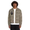 Unisex denim τζάκετ Volcom Seth Conboy με animal print cheetah, διαθέσιμο στο ns97.gr.