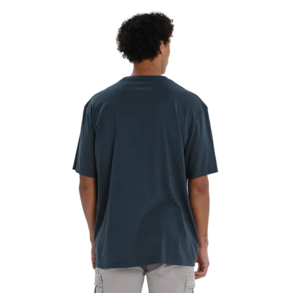 Ανδρικό κοντομάνικο μπλουζάκι EMERSON Keep It Simple σε μπλε teal χρώμα, διαθέσιμο στο ns97.gr στην καστορια.