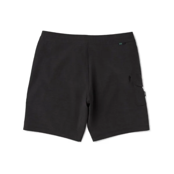 Ανδρικό μαύρο μαγιό σορτς Vissla Solid Sets 18.5 Boardshort διαθέσιμο στο ns97.gr Kastoria.