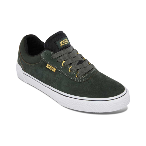 Ανδρικά σουέντ παπούτσια Etnies Joslin Vulc σε πράσινο χρώμα με λευκή σόλα διαθέσιμο στο ns97.gr Kastoria.