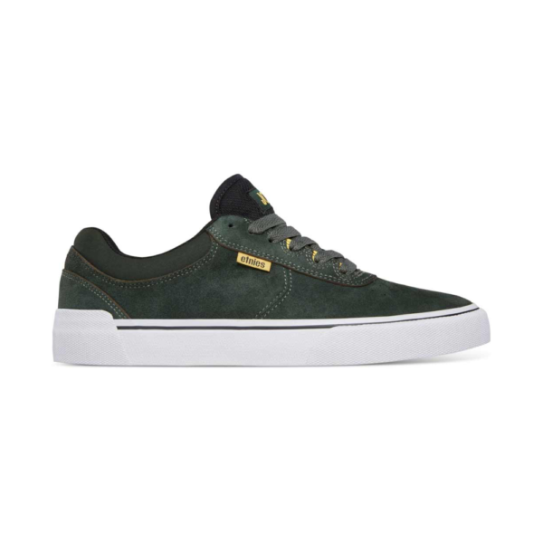 Ανδρικά σουέντ παπούτσια Etnies Joslin Vulc σε πράσινο χρώμα με λευκή σόλα διαθέσιμο στο ns97.gr Kastoria.