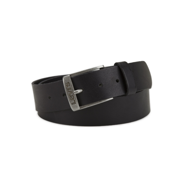 Ανδρική δερμάτινη ζώνη Levi's Duncan Belt σε μαύρο χρώμα διαθέσιμο στο ns97.gr Kastoria.