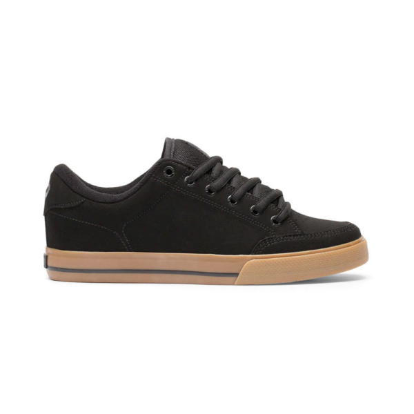 Skate παπούτσια C1RCA AL50 σε μαύρο χρώμα με καφέ σόλα διαθέσιμο στο ns97.gr Kastoria.