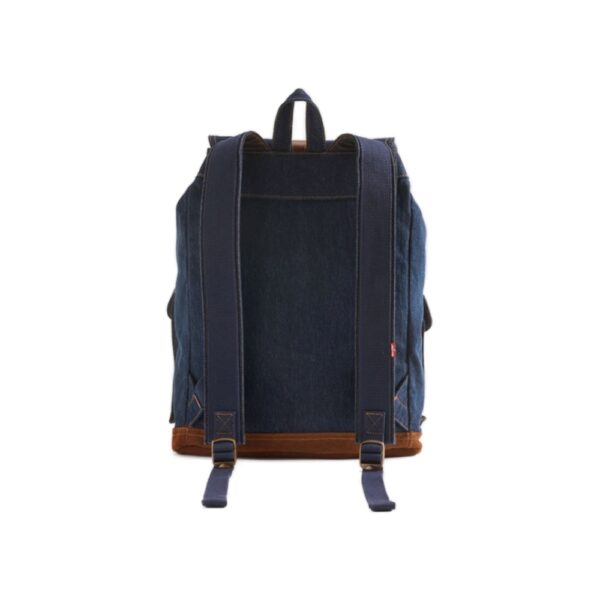 Τζιν σακίδιο πλάτης Levi's Heritage Rucksack σε σκούρο μπλε χρώμα διαθέσιμο στο ns97.gr Kastoria.