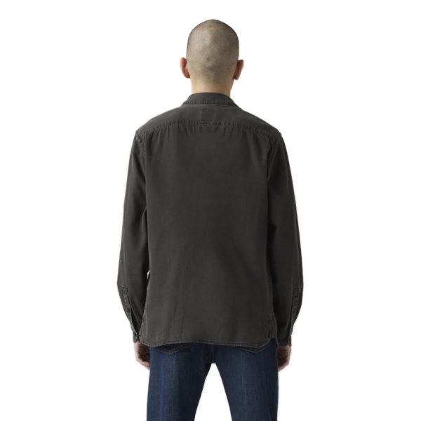 Ανδρικό τζιν overshirt Levi's Jackson Worker σε ξεπλυμένο μαύρο χρώμα διαθέσιμο στο ns97.gr Kastoria.