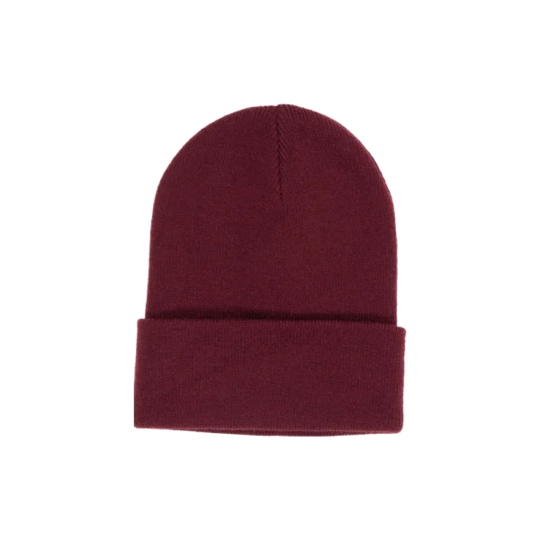 Πλεκτός σκούφος Santa Cruz Cruz Label Beanie σε μπορντό χρώμα διαθέσιμο στο ns97.gr Kastoria.