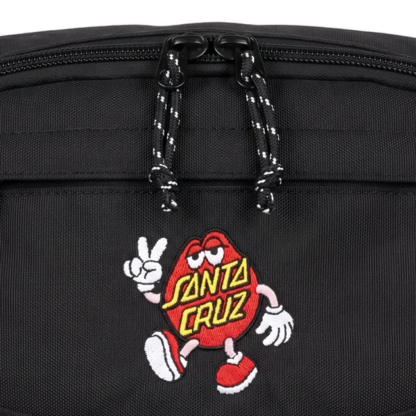 Τσαντάκι μέσης Santa Cruz Dot Guy Waistpack σε μαύρο χρώμα διαθέσιμο στο ns97.gr Kastoria.