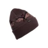 Unisex πλεκτός σκούφος Volcom Ozzy Beanie σε σκούρο καφέ χρώμα διαθέσιμο στο ns97.gr Kastoria.
