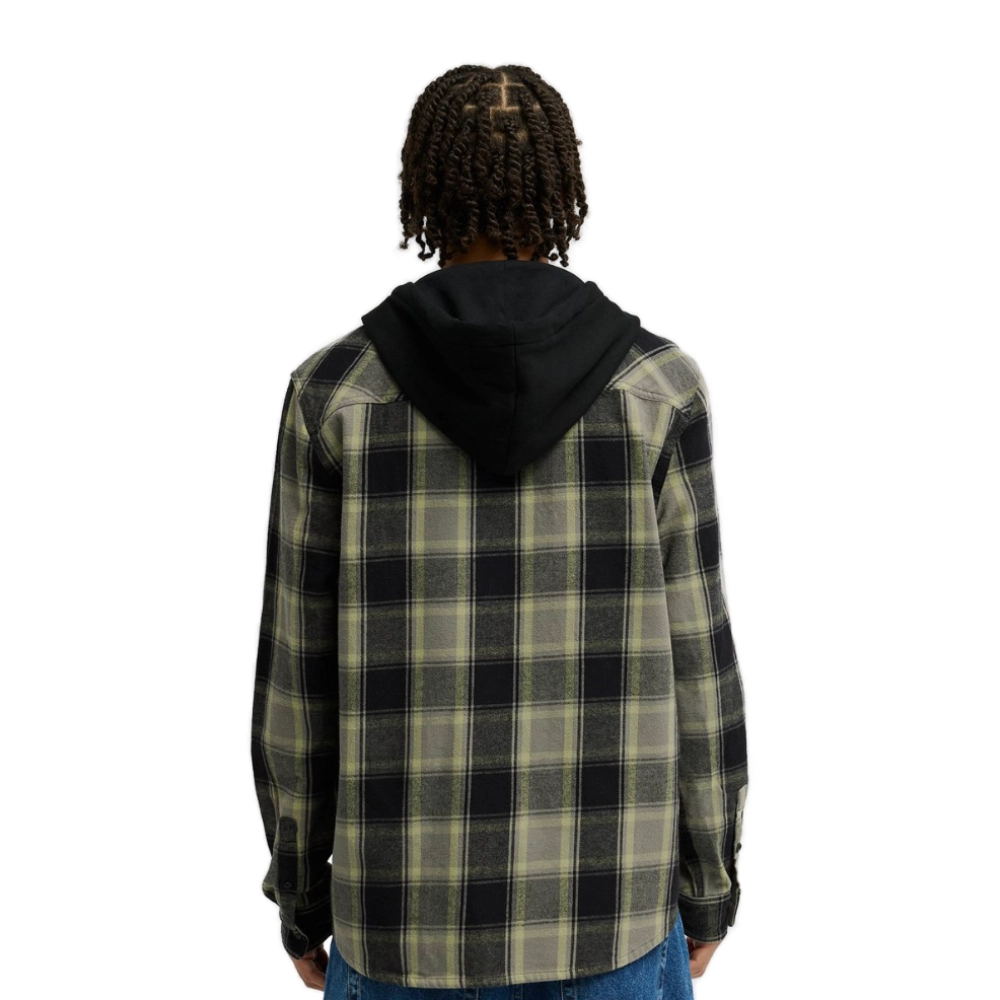 Ανδρικό καρό πουκάμισο με κουκούλα DC Ruckus Hooded Shirt διαθέσιμο στο ns97.gr Kastoria