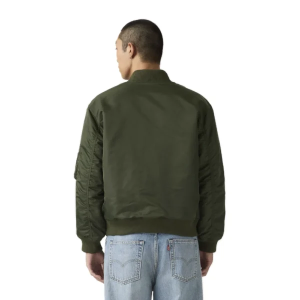 Ανδρικό τζάκετ Levi's MA-1 Bomber Jacket σε χακί χρώμα διαθέσιμο στο ns97.gr Kastoria.
