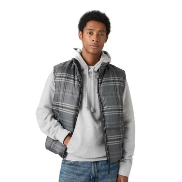 Ανδρικό αμάνικο γιλέκο διπλής όψης Levi's Rockwell Reversible Vest διαθέσιμο στο ns97.gr Kastoria.