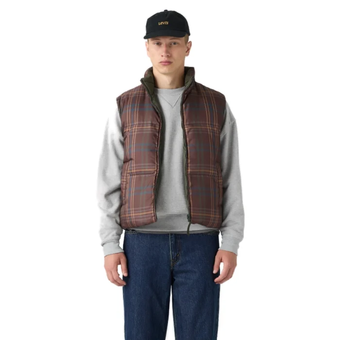 Ανδρικό αμάνικο γιλέκο διπλής όψης Levi's Rockwell Reversible Vest διαθέσιμο στο ns97.gr Kastoria.