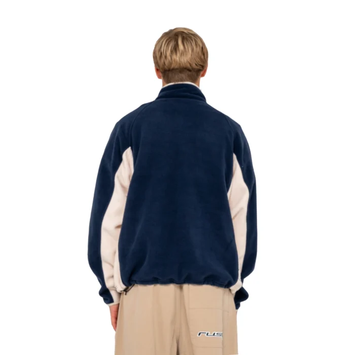 Ανδρική φλις μπλούζα Rusty Blizzard Quarter Zip Polar Fleece σε μπλε χρώμα διαθέσιμο στο ns97.gr Kastoria.
