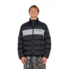 Ανδρικό φουσκωτό μπουφάν Rusty Pit Viper Puffer Jacket σε μαύρο χρώμα διαθέσιμο στο ns97.gr Kastoria.