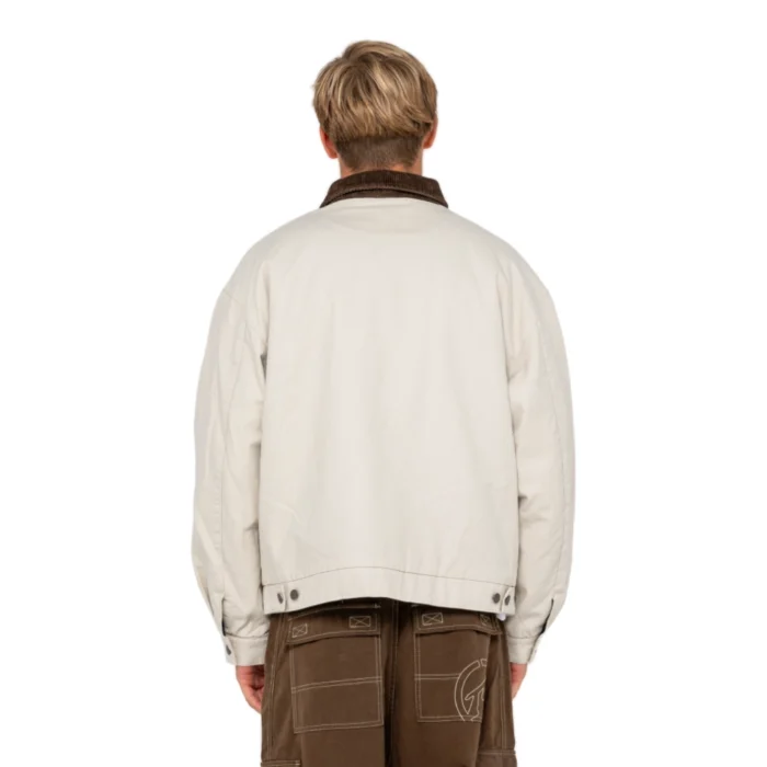 Ανδρικό τζάκετ Rusty Wookie Workwear Jacket σε μπεζ χρώμα διαθέσιμο στο ns97.gr Kastoria.