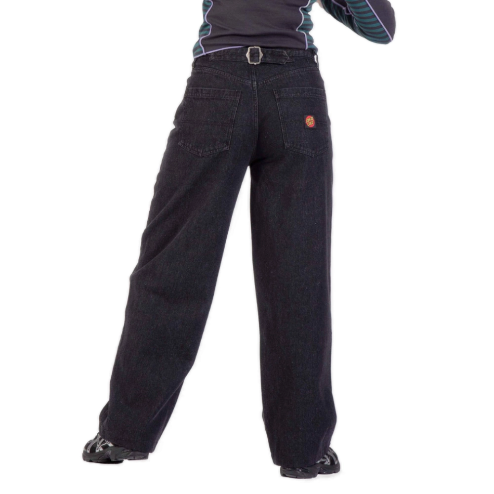 Γυναικείο τζιν παντελόνι Santa Cruz Classic Cinch Pant σε μαύρο χρώμα διαθέσιμο στο ns97.gr Kastoria