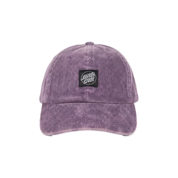 Unisex κοτλέ καπέλο Santa Cruz Opus Dot Cord Hat σε purple haze χρώμα διαθέσιμο στο ns97.gr Kastoria.