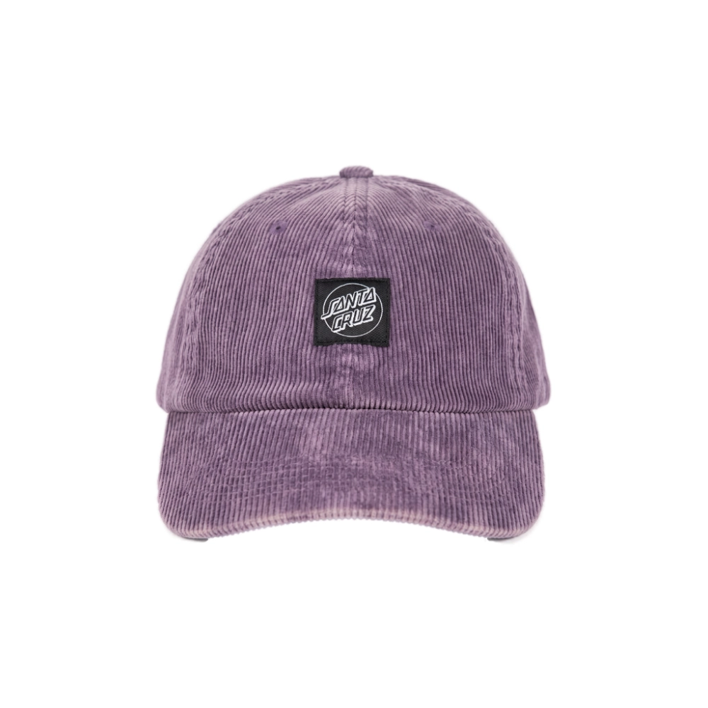 Unisex κοτλέ καπέλο Santa Cruz Opus Dot Cord Hat σε purple haze χρώμα διαθέσιμο στο ns97.gr Kastoria.
