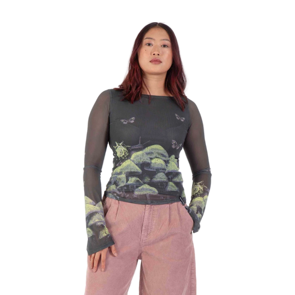Γυναικεία μακρυμάνικη mesh μπλούζα Santa Cruz Strip Boat LS Top σε Night Visions print διαθέσιμη στο ns97.gr Kastoria